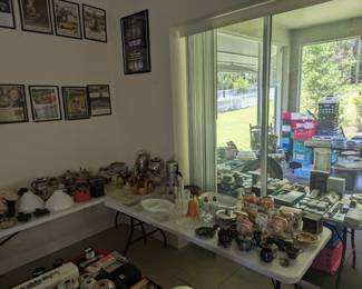 Japanese Tea Sets, Uranium Glass and Head Vases