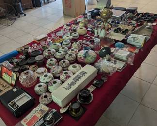 Cameras, Hair Receivers, Salt Dishes and More