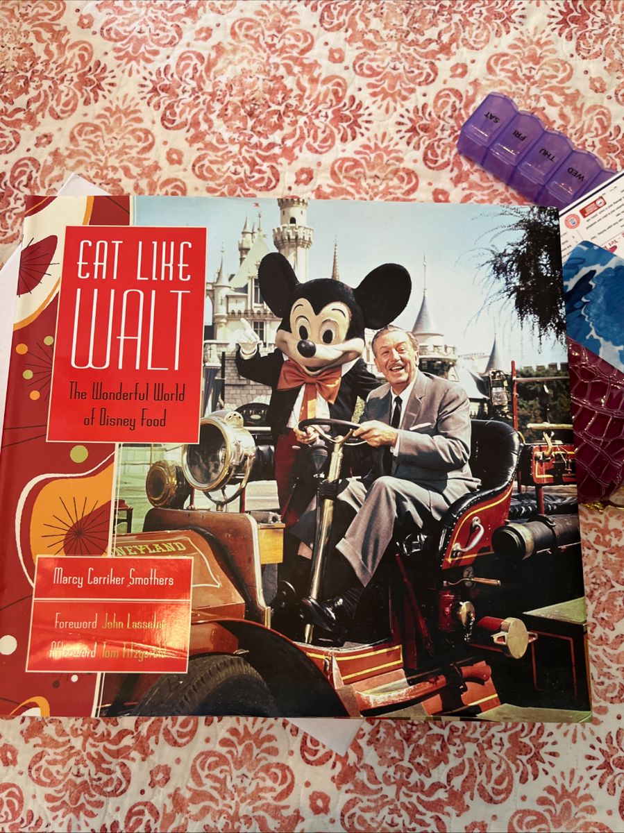 Disney world cook book