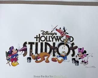 Disney frameable art