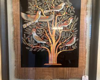 Egyptian painting tree of life