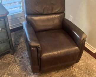 Leather recliners