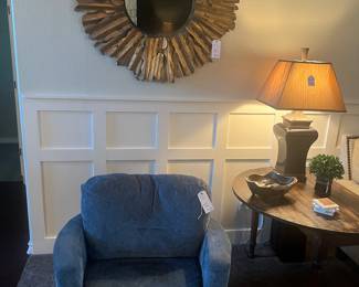 Barrel chairs one of two