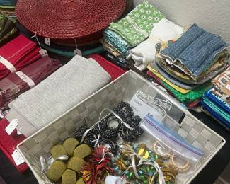 Placemats and napkins