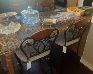 Bat stools one. Of two sets