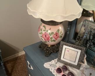 Hand painted lamp