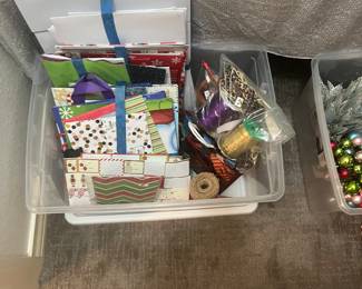Christmas wrapping