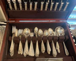 Corsage sterling flatware very beautiful.