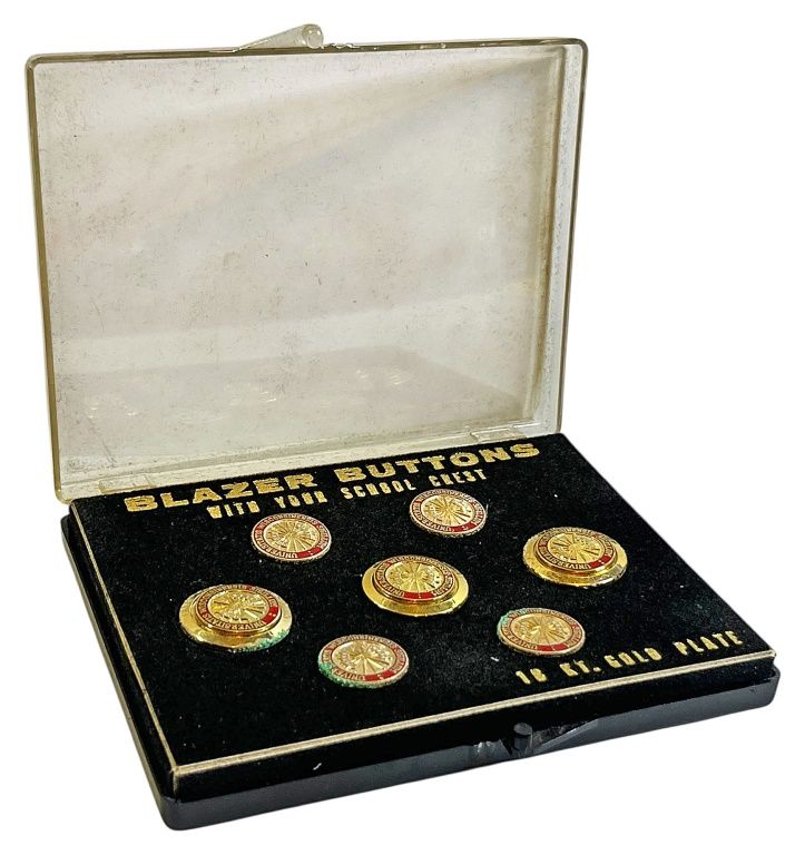 18K GP Blazer Buttons
