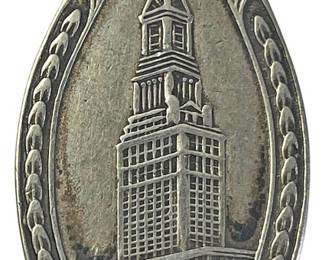 Travelers Tower Teardrop Pendant