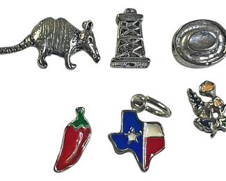 Texas Themed Slider Charms