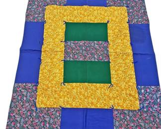 Handmade Quilted Personal Throw