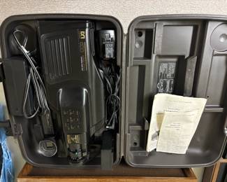 VINTAGE CAMCORDER - RECIEPTS AND ALL INFO INCLUDED