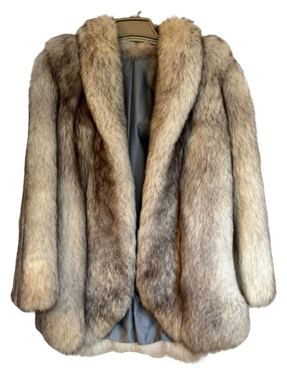 Authentic Fox Fur Coat