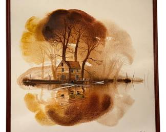 Signed Original Mid Century Wall Art
