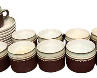 Denby Coffee Cups and Saucers