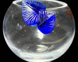 Astral Hand Blown Crystal Bowl