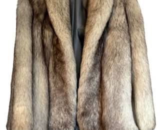 Authentic Fox Fur Coat