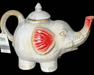 Ceramic Elephant Teapot