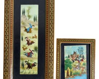 Handpainted Asian Wall Art