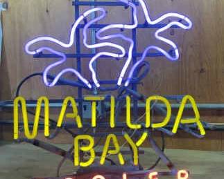 Vintage Neon Beer Sign