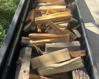 Lot 1 Split Firewood Stash