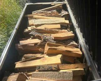 Lot 2 Slit Firewood Stash