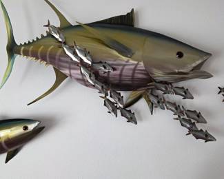 Fish wall art.
