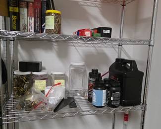Metal shelving