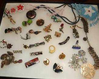 COSTUME jewelry (no gold or silver here)