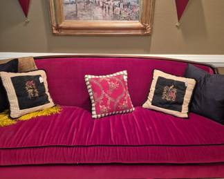 A cozy couch