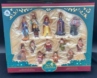 Disney ‘Limited Edition 850’ Ornament Set Of 13 * Snow White, The 7 Dwarves & Other Characters