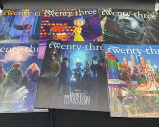Disney Twenty Three’ Magazines * 5 Are NEW! * Avatar, Zootopia Etc * 2022