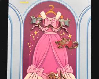 Disney Loungefly Collectible Cinderella Trading Pin Set