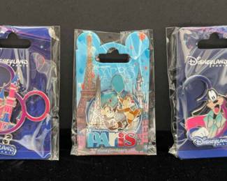 Disneyland Paris NEW Trading Pins * Goofy, Chip & Dale, Magic Kingdom, 30th Anniversary