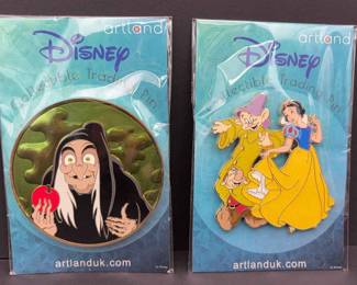 Artland UK Disney Limited Edition Collectible Trading Pins , Snow White, Evil Queen