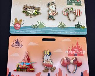Disney Minnie Mouse Limited Release Packaged Trading Pins