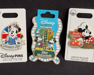 Disney NEW Trading Pins * Mickey & Minnie Mouse * Limited Editions