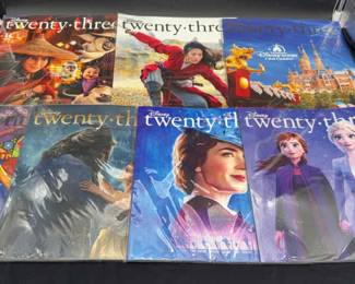 7~ NEW ‘Disney Twenty Three’ Magazines * Mulan, Beauty & The Beast, Frozen * 2016~ 2021