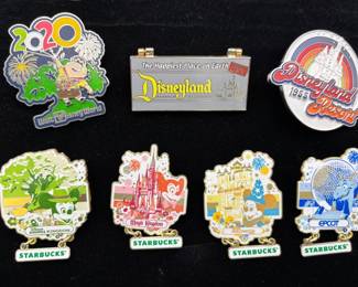 Disneyland Starbucks 50th Anniversary Trading Pins * Variety of Trading Pins