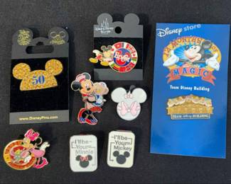 Disney’s NEW Trading Pins * Mickey & Minnie Mouse, Seven Dwarves Team Builders, Epcot & Dumbo