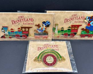Euro Disneyland Paris New Limited Edition 700 Railroad Trading Pins