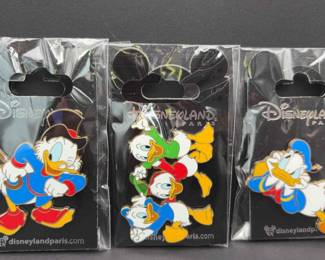 New Disneyland Paris Donald Duck Trading Pins