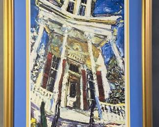 James Michalopoulos Lithograph Signed