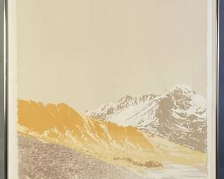 Nancy Denison Mountain Suite Serigraph