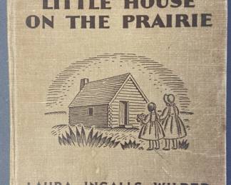 Little House on The Prairie Book First Edition