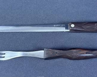 Cutco Carving Knife & Fork 1724 1726