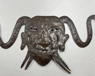 Jonas Balan Haitian Metal Art Devil Mask