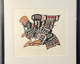 Jonathan Henderson Serigraph Thunder Bird