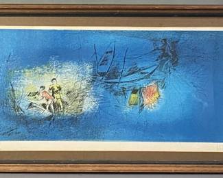 Hoi Lebadang Lithograph Signed